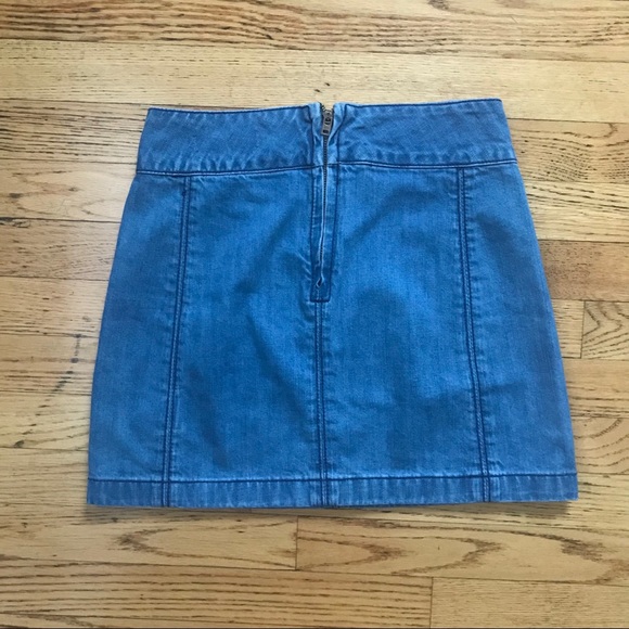 Free People Denim Skirt - Picture 3 of 5